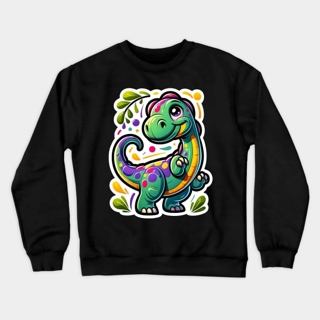 cute trex Crewneck Sweatshirt by Ferdi Everywhere